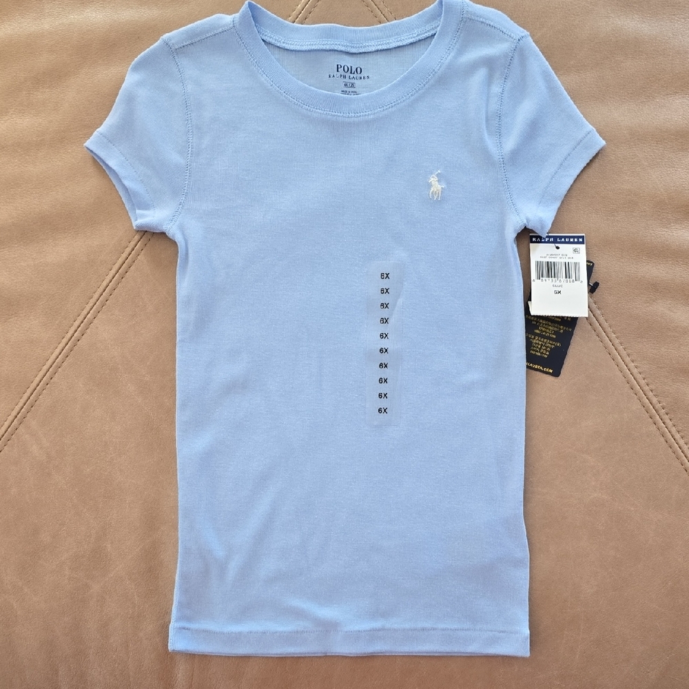 Polo by Ralph Lauren Kids Light Blue Tee